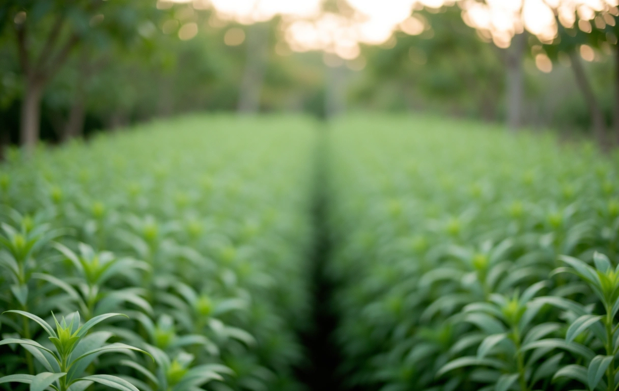 Natürlicher Garten Hintergrund